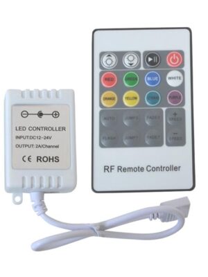 Ovladač pre LED pásik RGB RF
