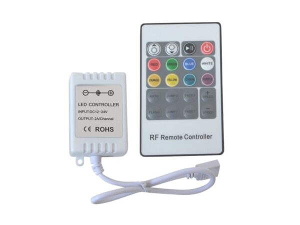 Ovladač pre LED pásik RGB RF