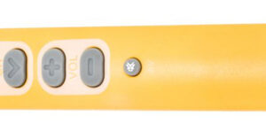 Ovládač diaľkový  SEKI   SLIM žltý pre seniorov - univerzálny - veľké tlačidlá